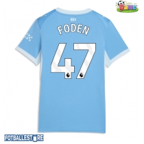 Manchester City Phil Foden #47 Hjemmedrakt Dame 2026-27 Kortermet